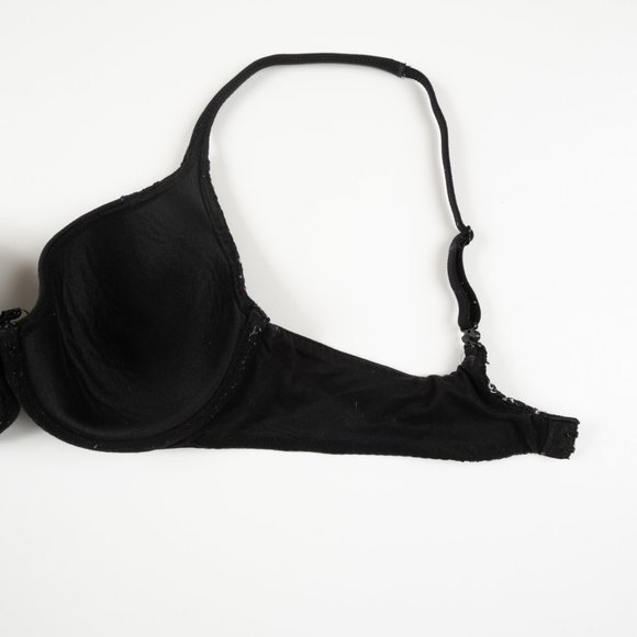 Victoria's Secret black Body by Victoria Lined Perfect Coverage bra size 34B - Picture 6 of 10